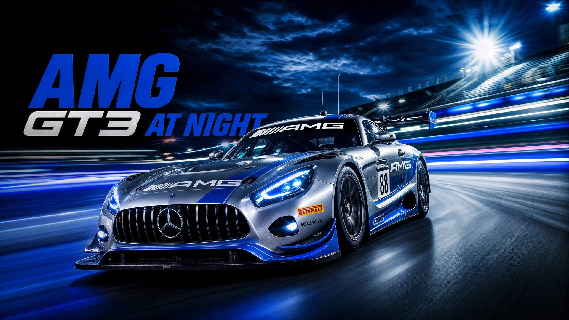 幼幼 - AMG GT3夜间赛道幼幼视频